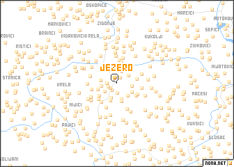 map of Jezero