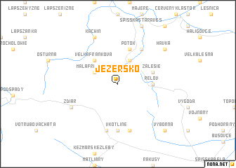 map of Jezersko