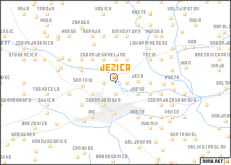 map of Ježica