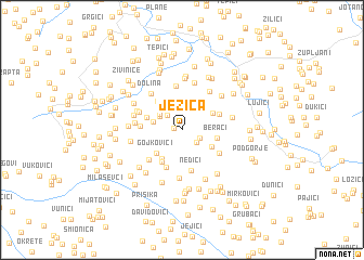 map of Ježica