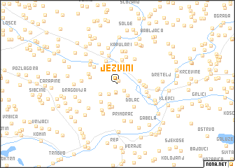 map of Jezvini