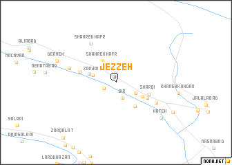 map of Jezzeh