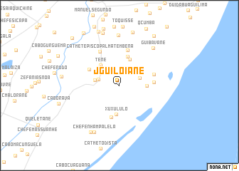 map of J. Guiloiane