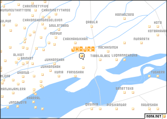 map of Jhajra