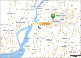 map of Jhakkarpur