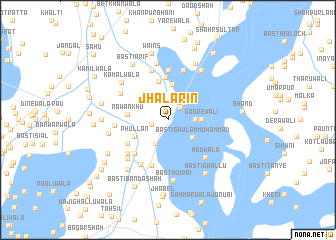 map of Jhalārin