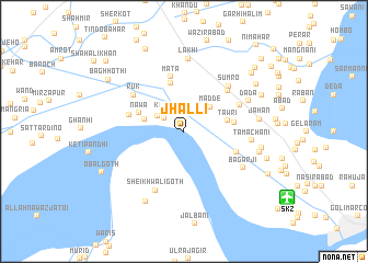 map of Jhalli