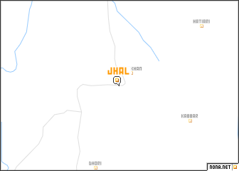 map of Jhal