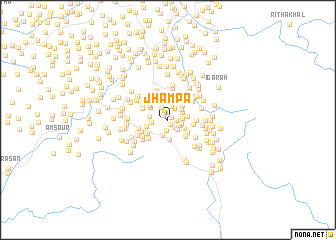 map of Jhampa