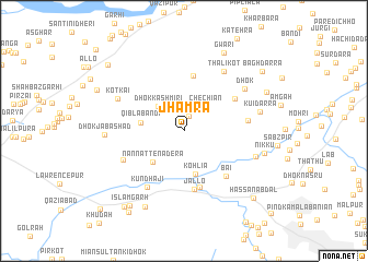 map of Jhāmra