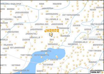 map of Jhāmra