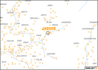 map of Jhāmra