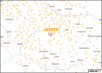 map of Jhāmra