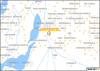 map of Jhānbaral