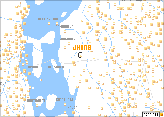 map of Jhānb