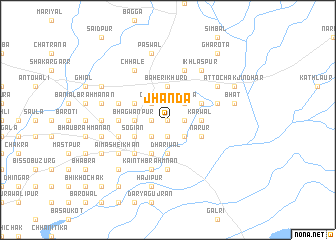 map of Jhanda