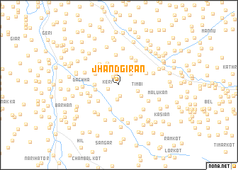 map of Jhandgirān