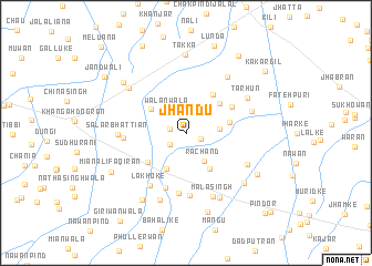 map of Jhandu