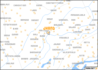 map of Jhand