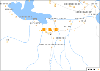 map of Jhāngāra