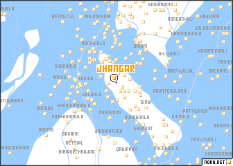 map of Jhangar