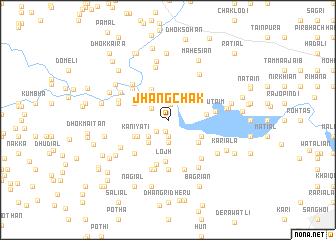 map of Jhang Chak