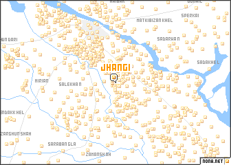 map of Jhāngi