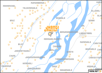 map of Jhangi