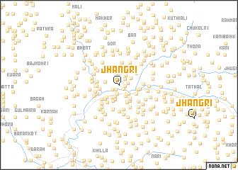 map of Jhangri