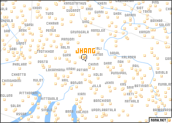 map of Jhang
