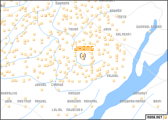 map of Jhang