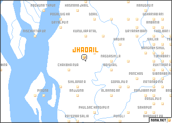 map of Jhāoāil