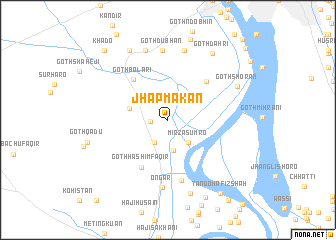 map of Jhapmakān