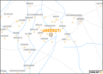 map of Jharauti