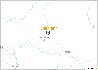 map of Jharigān