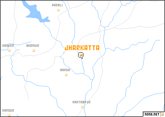 map of Jhārkatta