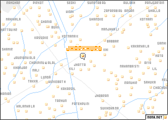 map of Jhār Khurd