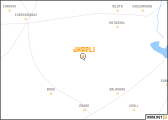 map of Jhārli