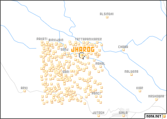 map of Jharog