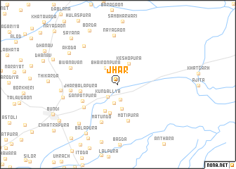 map of Jhar