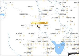 map of Jhāudānga