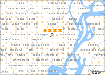 map of Jhāugāra