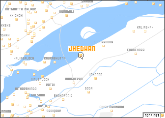 map of Jhedwān