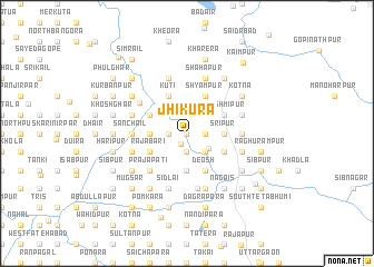 map of Jhikura