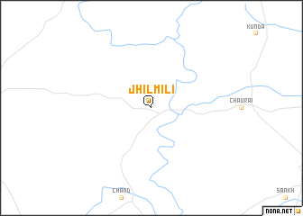 map of Jhilmili