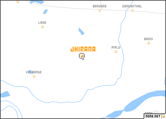 map of Jhirāna