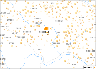 map of Jhir