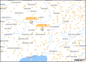 map of Jhok Ali