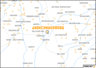 map of Jhok Chhukra Nau