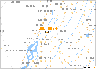 map of Jhok Daya